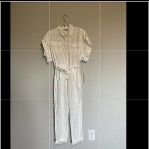 NWT Young Fabulous & Broke JUMPSUIT IVORY DOLMAN SLEEVE size XS